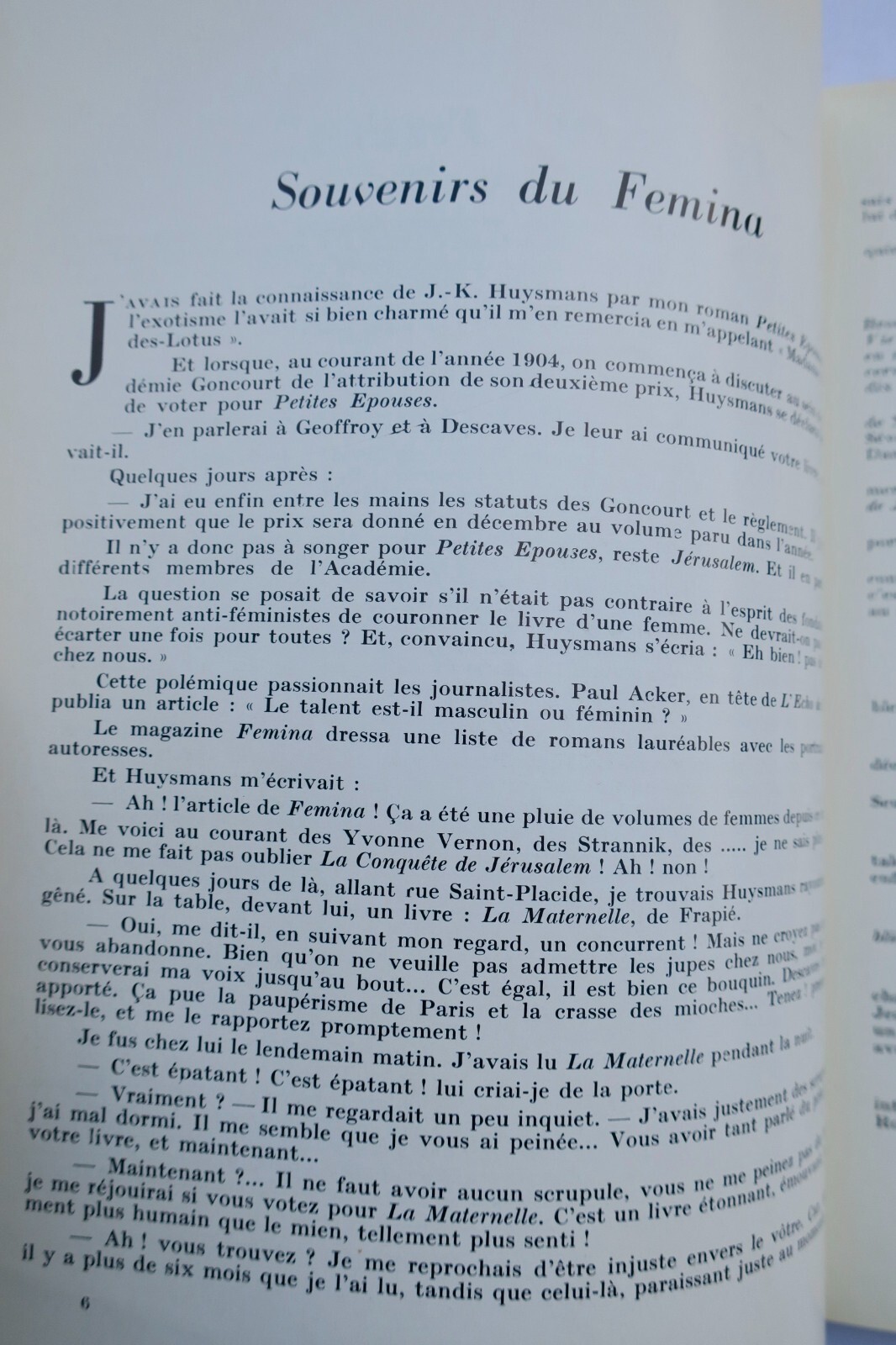 FEMINA prix Femina, album du cinquantenaire 1954 – Image 13