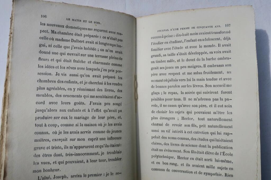 Mathildes Bourdons intimes Tagebuch mit fünfzig
