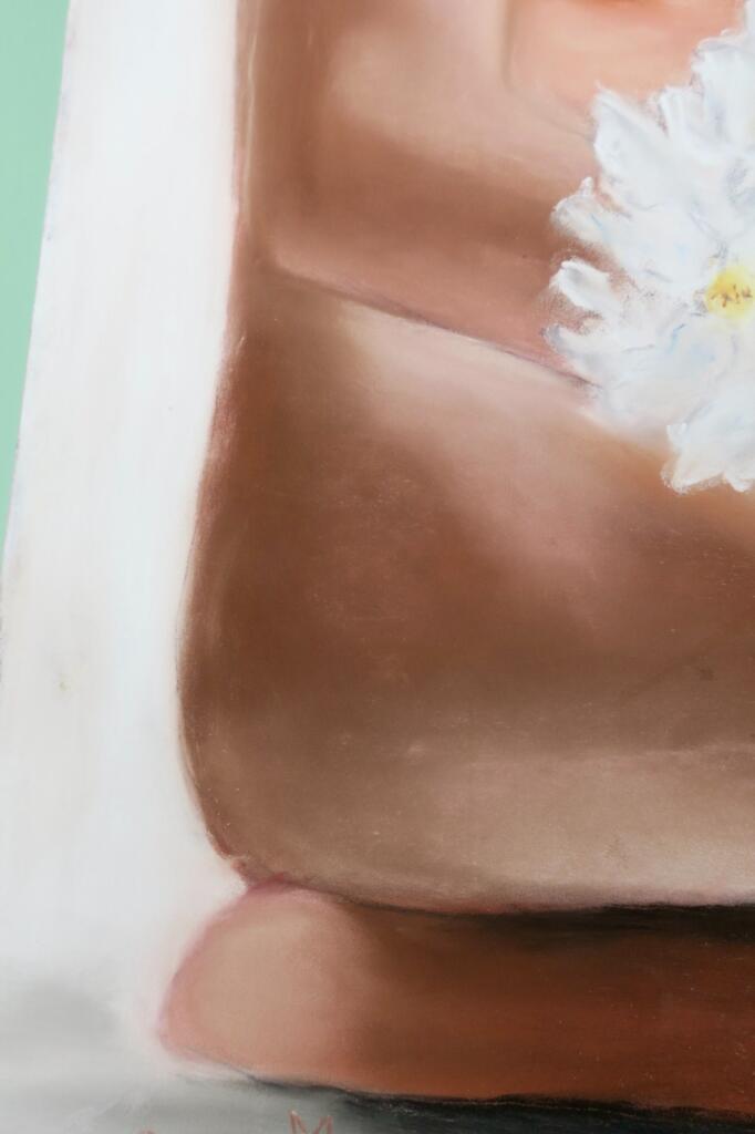 Femme nue GINA MORO 2018 Gouache 70 X 50 cm