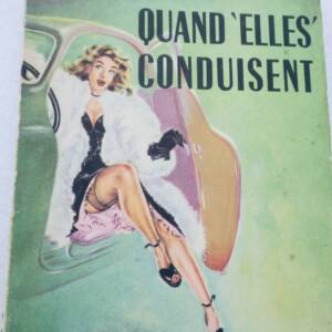 Femme Quand "elles" conduisent 1953