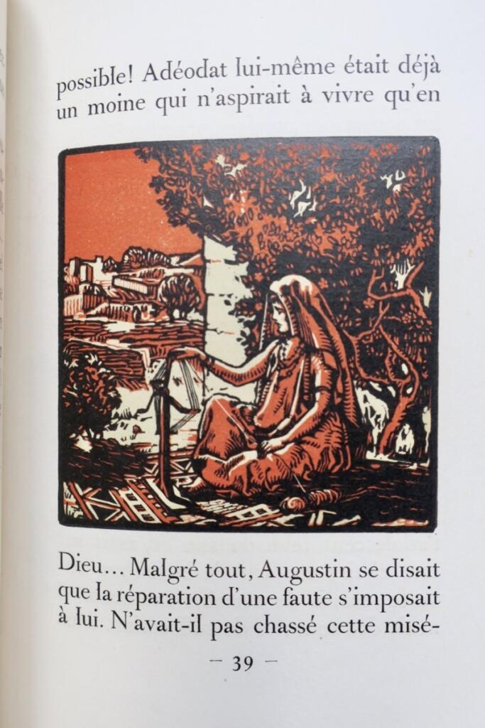 Woman who returned to Africa illustrated by Serveau