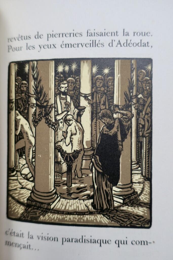 Woman who returned to Africa illustrated by Serveau