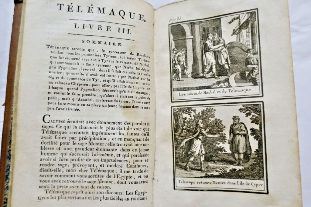Fénélon Aventures de Télémaque Tarlier