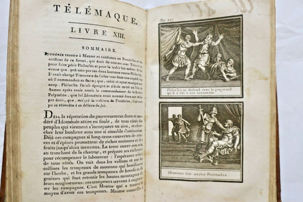 Fénélon Aventures de Télémaque Tarlier