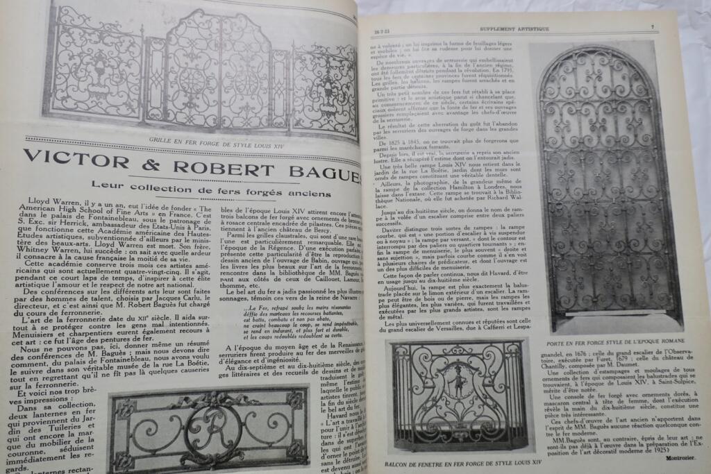 Künstlerische Beilage Sammlung von 1923-1924