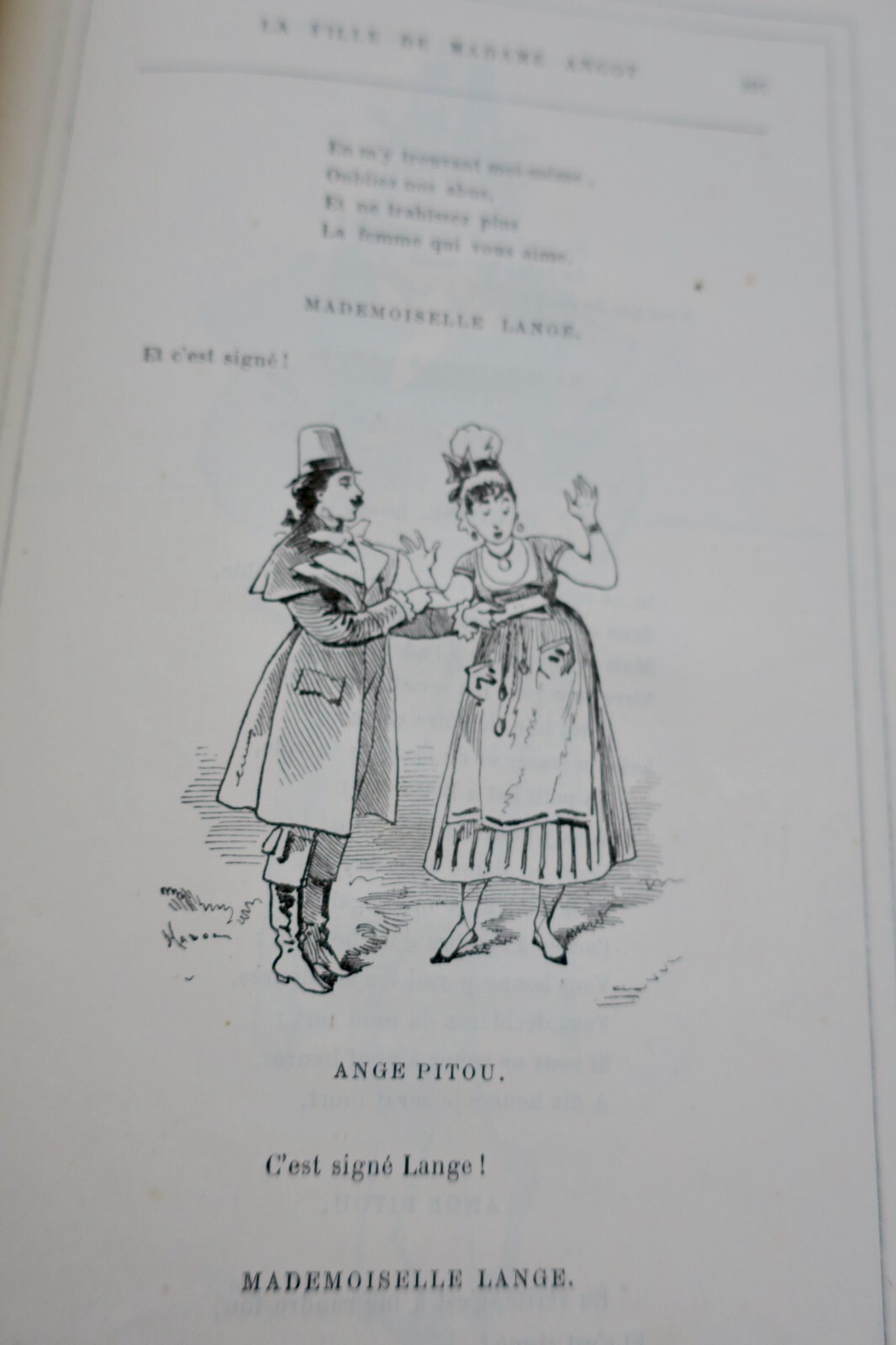 1875年、アンゴ夫人の娘を描くオペラ・コミック - Image 15