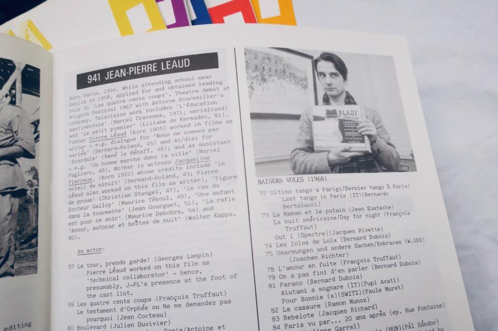 Early issues of Film Dope magazine