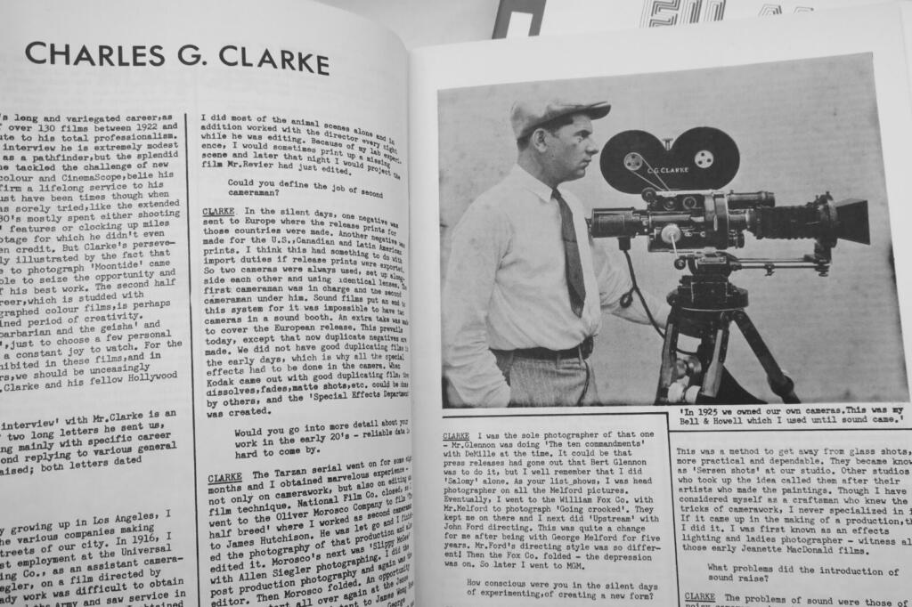 Early issues of Film Dope magazine