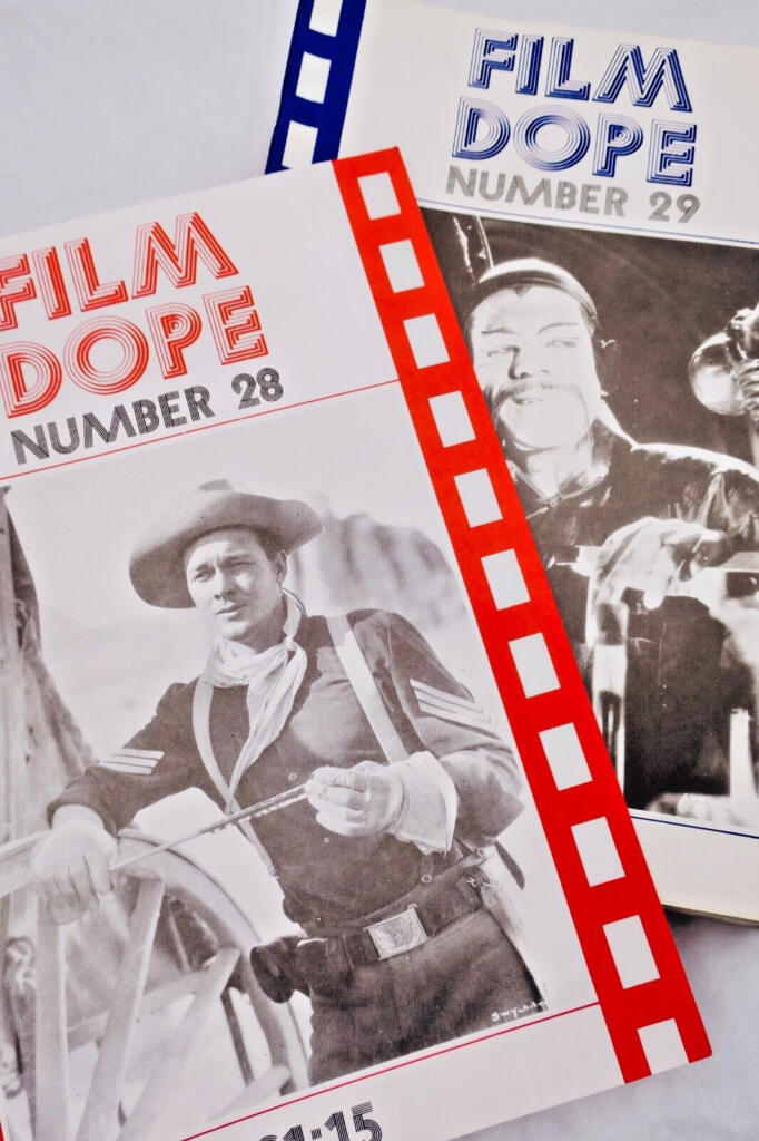 Early issues of Film Dope magazine