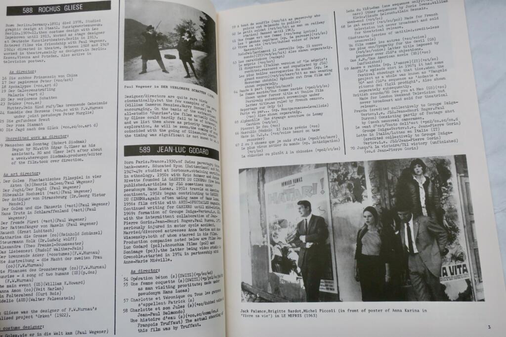 Early issues of Film Dope magazine