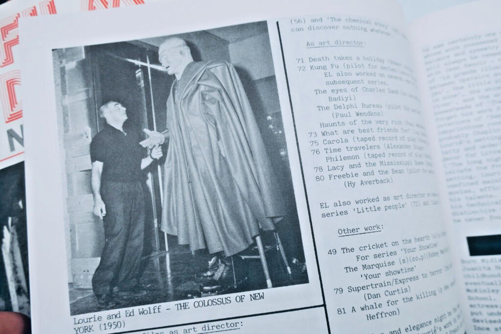 Early issues of Film Dope magazine