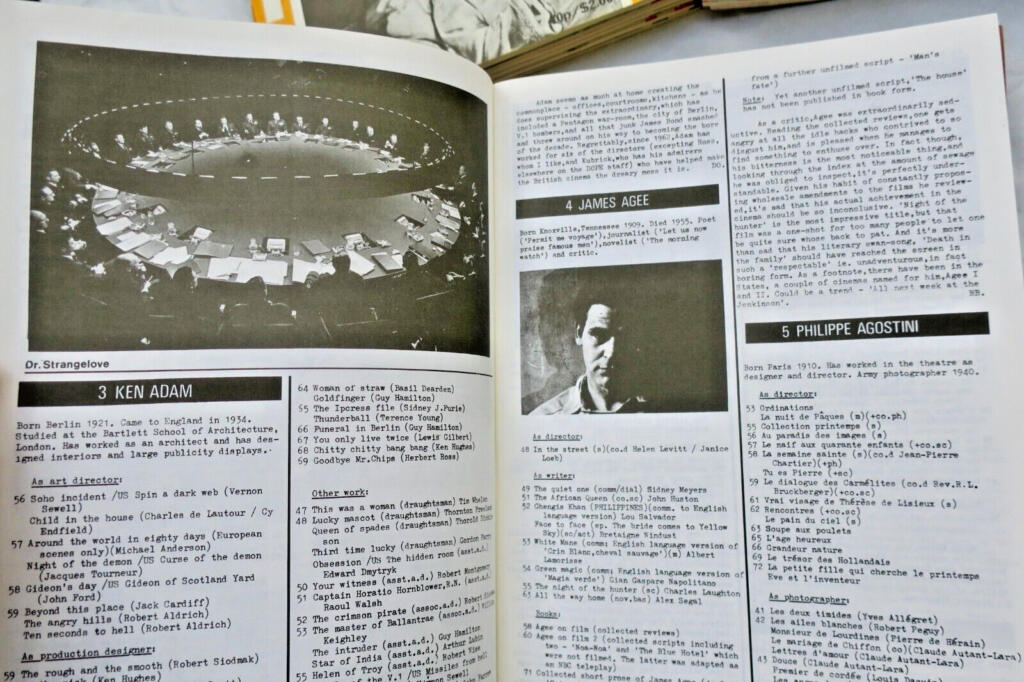 Early issues of Film Dope magazine