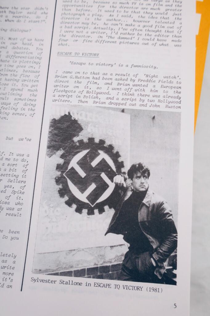 Early issues of Film Dope magazine