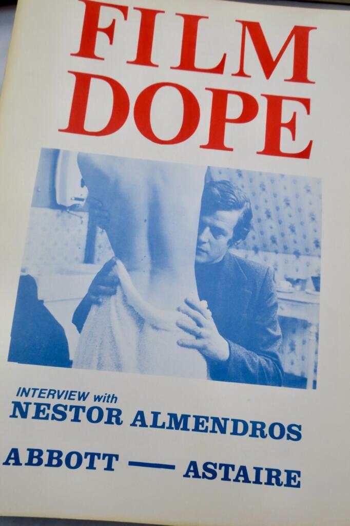 Early issues of Film Dope magazine