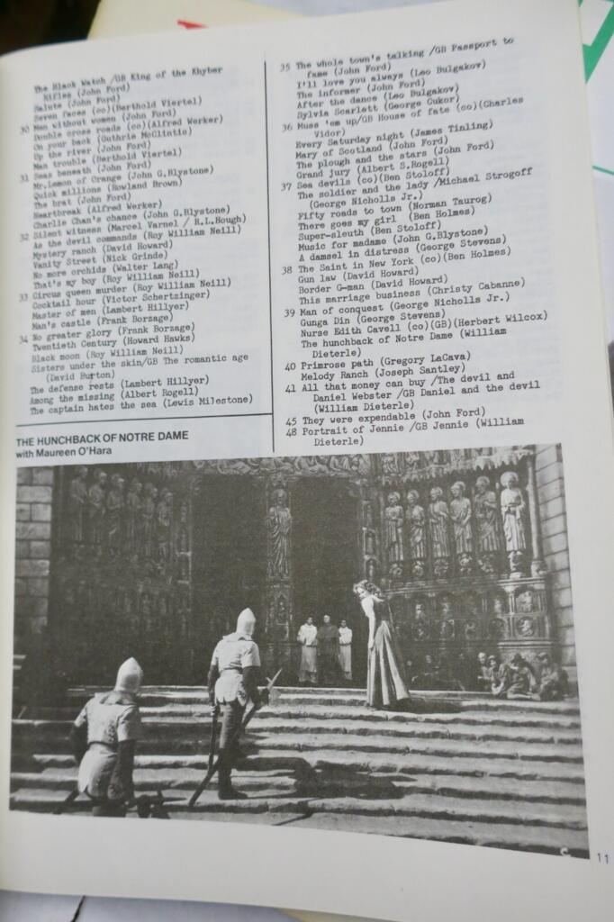 Early issues of Film Dope magazine