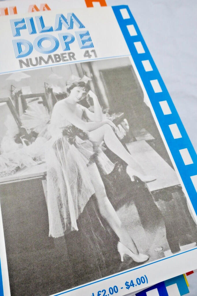 Early issues of Film Dope magazine