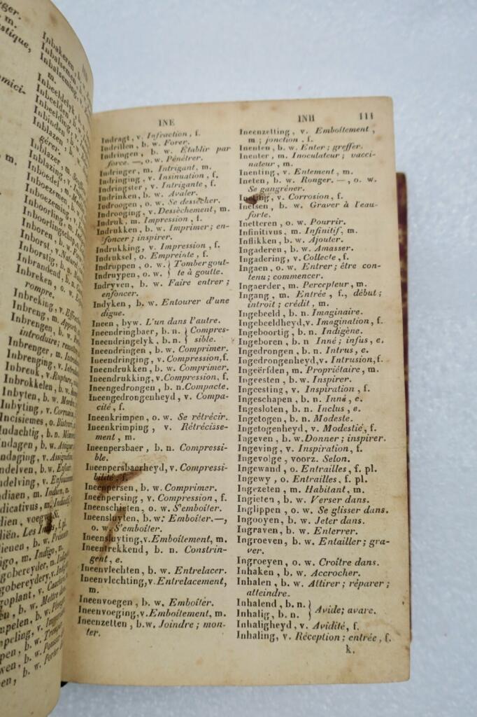 Flämisch-Französisches Wörterbuch, 2. Auflage