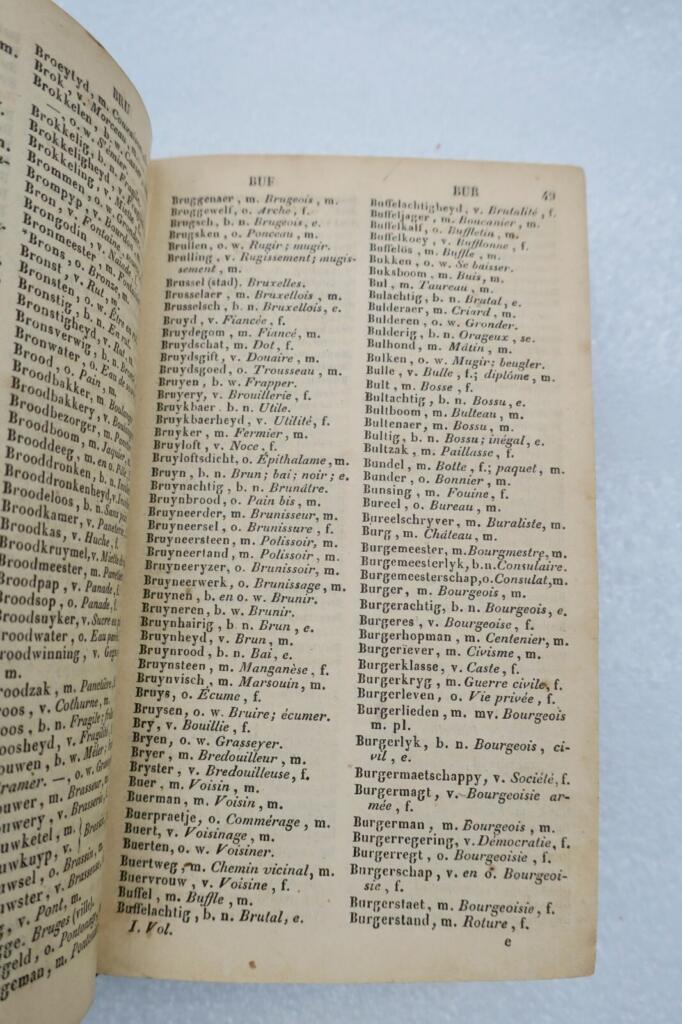 Flämisch-Französisches Wörterbuch, 2. Auflage