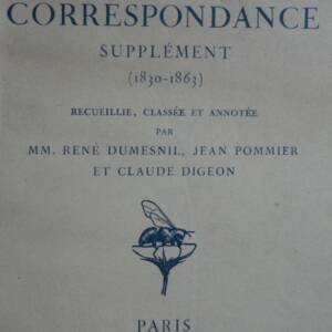 Flaubert, Gustave Oeuvres Completes De Gustave Flaubert: Correspondance
