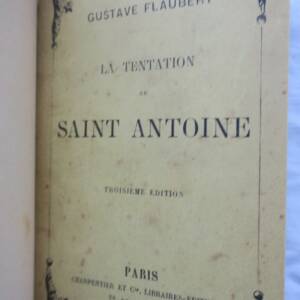 FLAUBERT LA TENTATION DE SAINT-ANTOINE Charpentier 1875