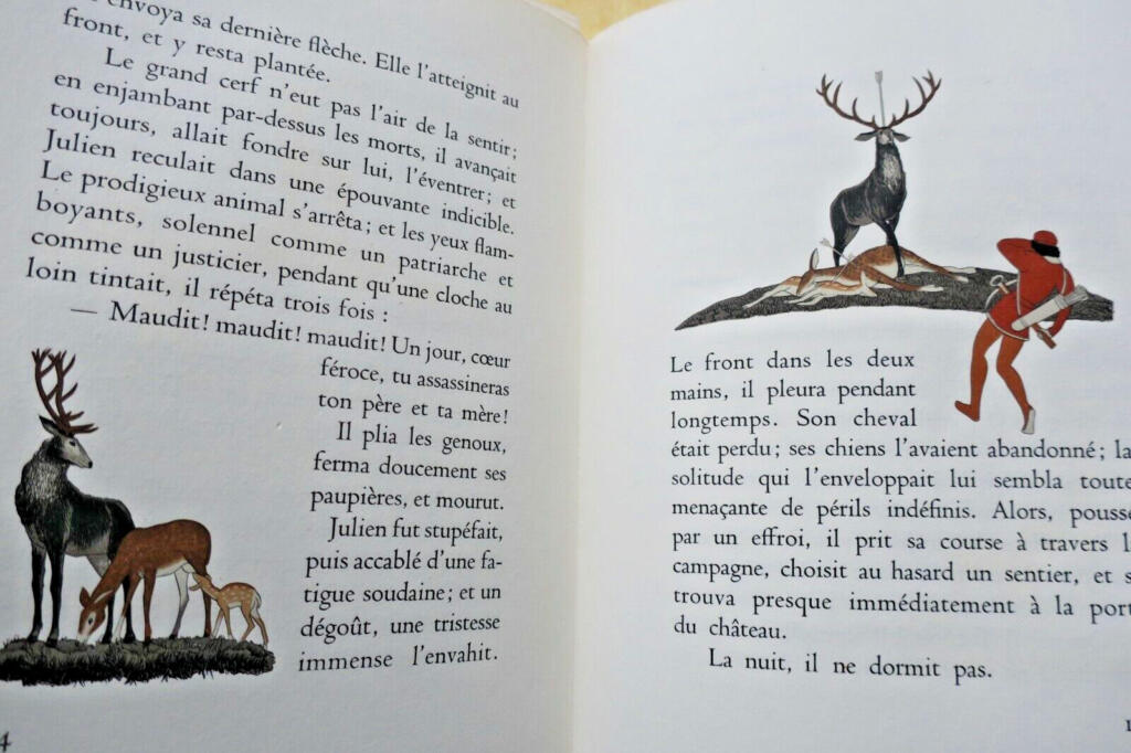 FLAUBERT MARTY A.-E. (illustrations) Trois contes