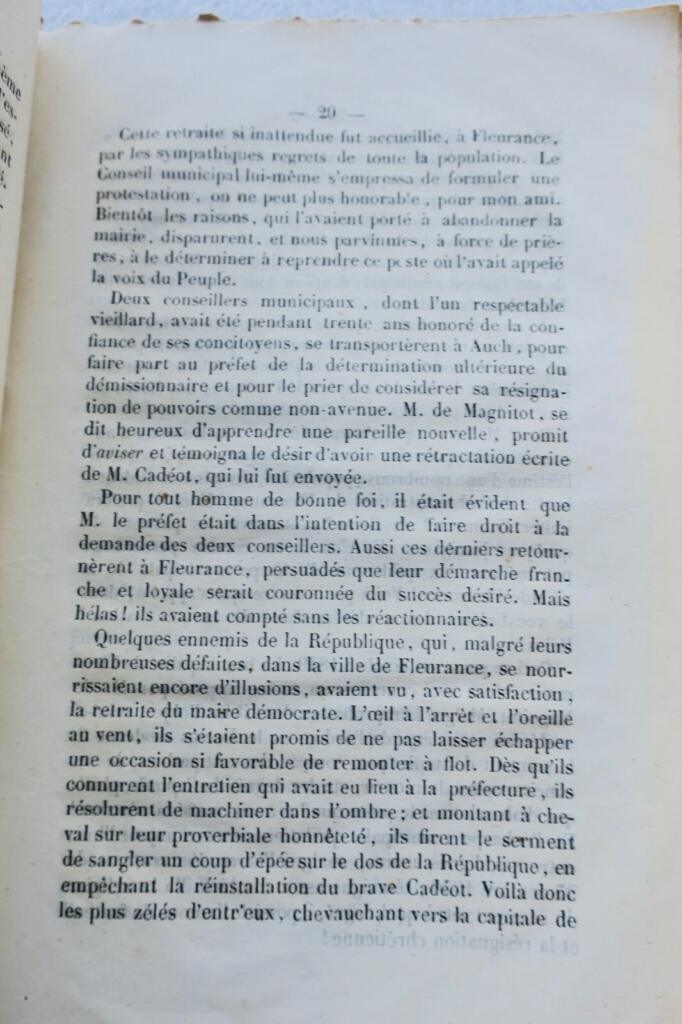 Biografie des ehemaligen Bürgermeisters Adolphe Cadéot