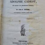 Adolphe Cadéots Leben 1851 in Fleurance
