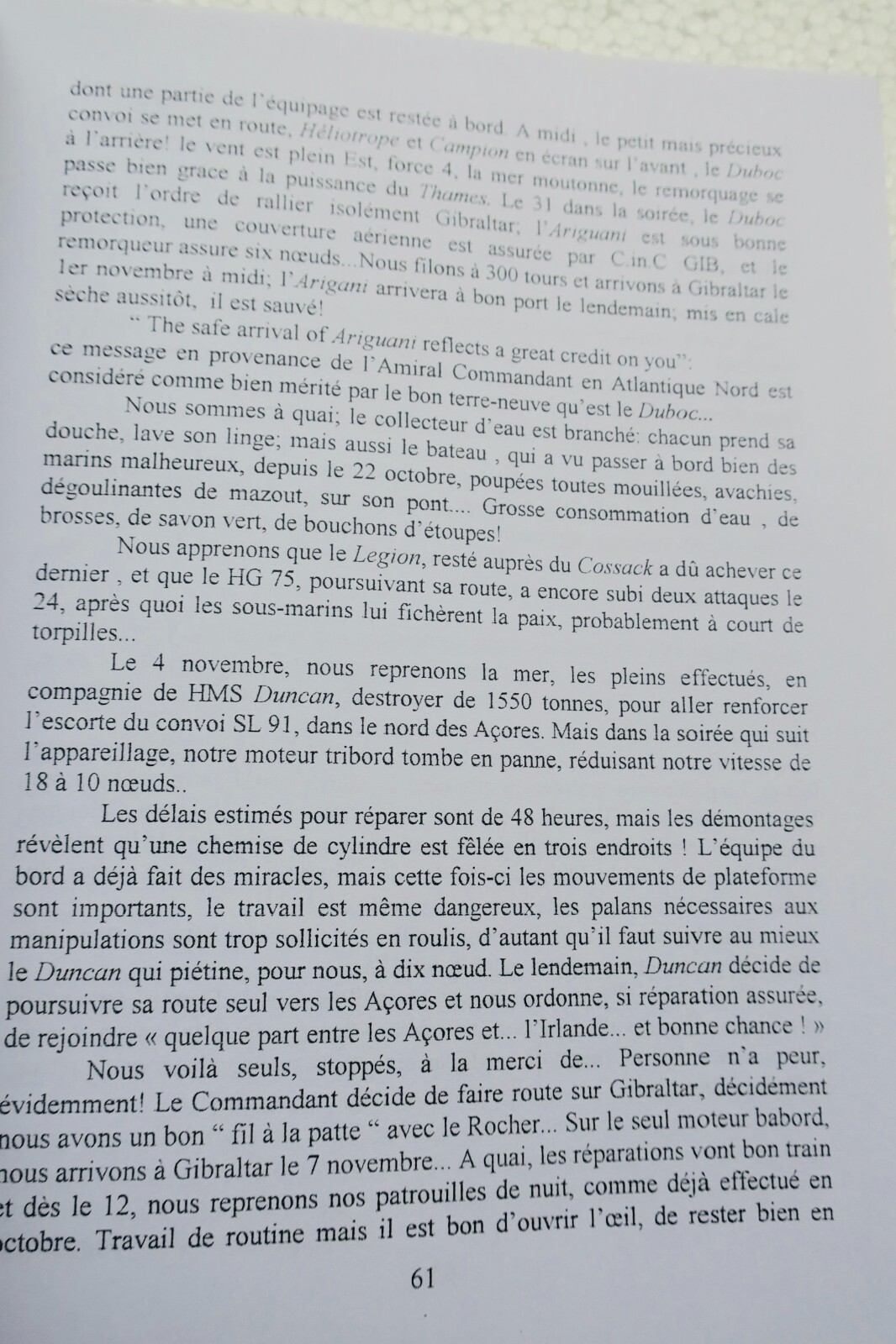 FNFL l'impossible et l'espoir 1940-1945 Capitaine de Vaisseau Pierre Drouin – Image 7