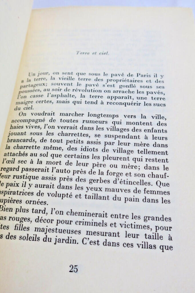 FOLLAIN Jean Poèmes et prose choisis. Gallimard NRF, 1961