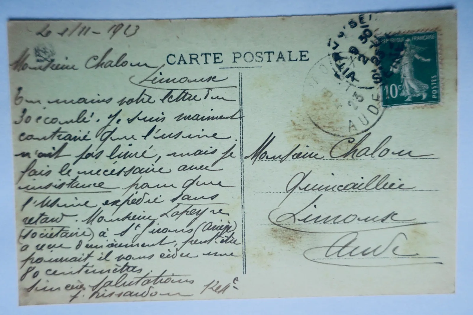 Fonderie usine du pied-selle fonderie ISSOUDUN Indre - La Librairie Antique