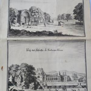 FONTAINEBLEAU Gravure