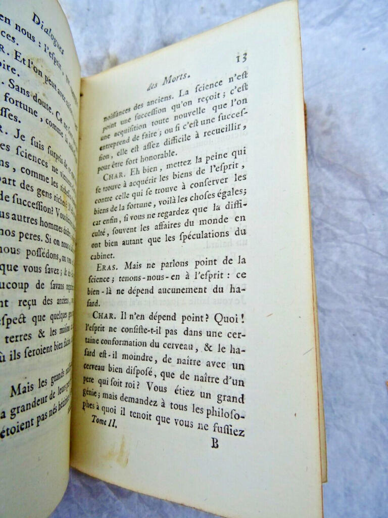 フォンテネルの対話の第二巻
