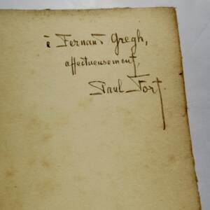 FORT (Paul) L'aventure éternelle + dédicace