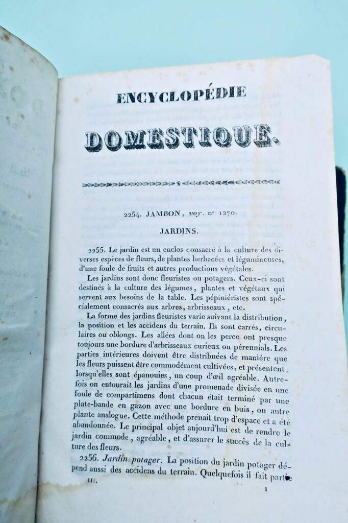 1830 Hausenzyklopädie für Kunst, Handwerk & Landleben