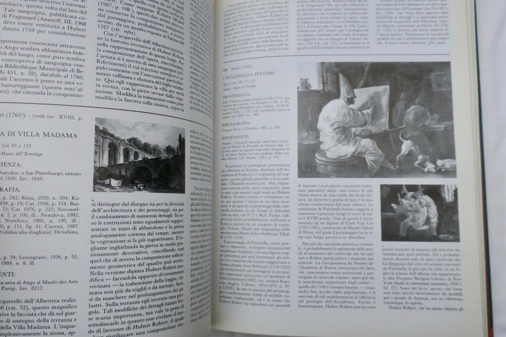 Ausstellungskatalog über Fragonard und Robert