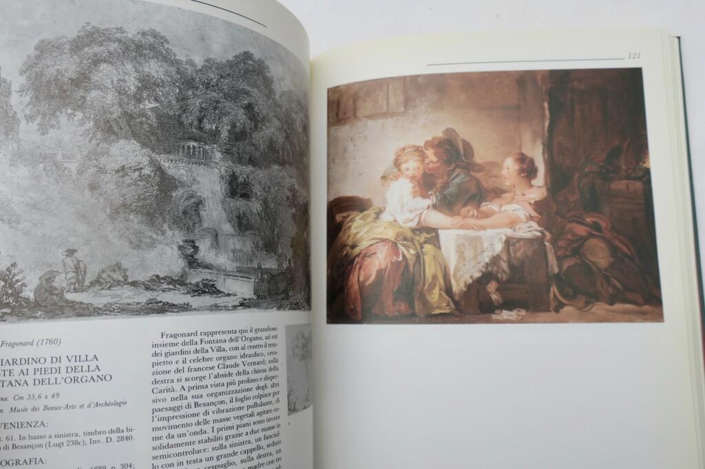 Ausstellungskatalog über Fragonard und Robert