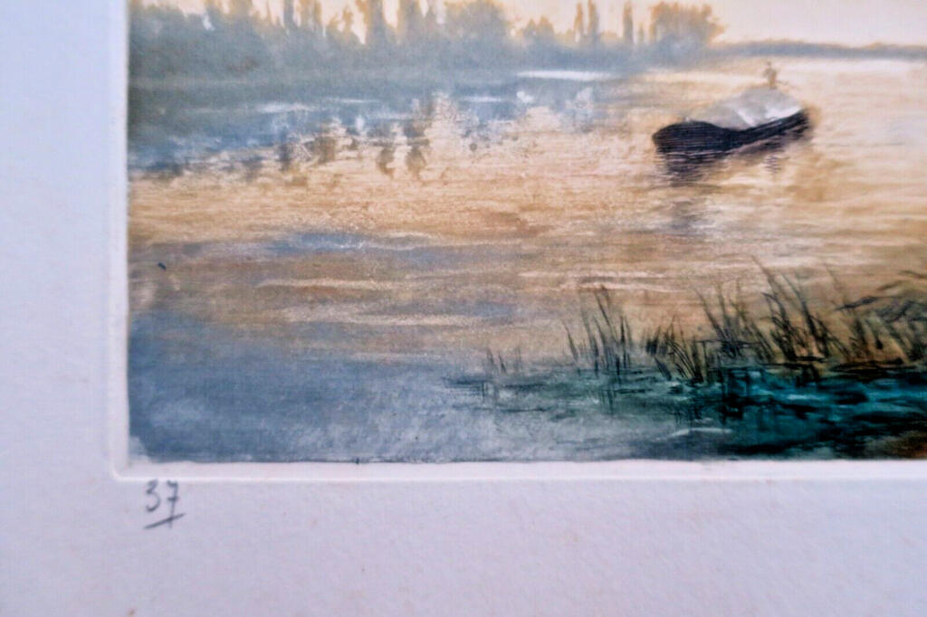 Aquarell von Gustave Fraipont