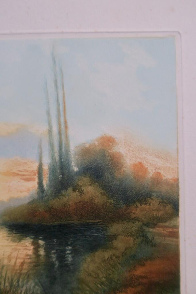 Aquarell von Gustave Fraipont