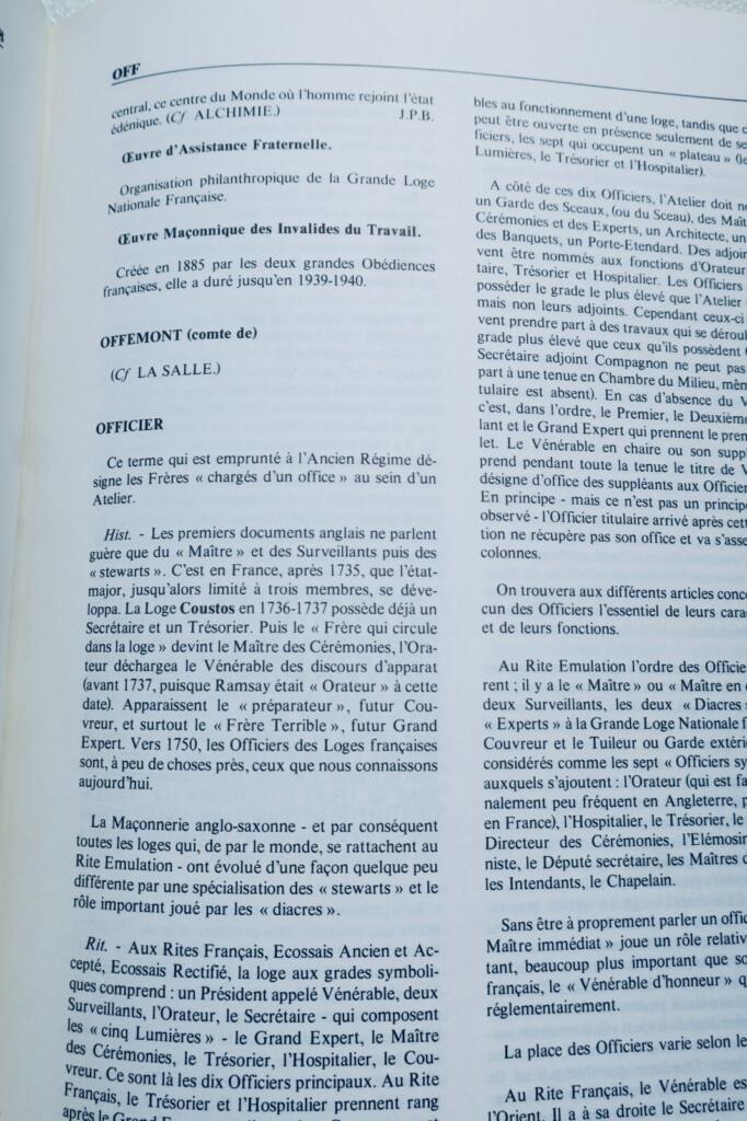 Universal Dictionary of Freemasonry