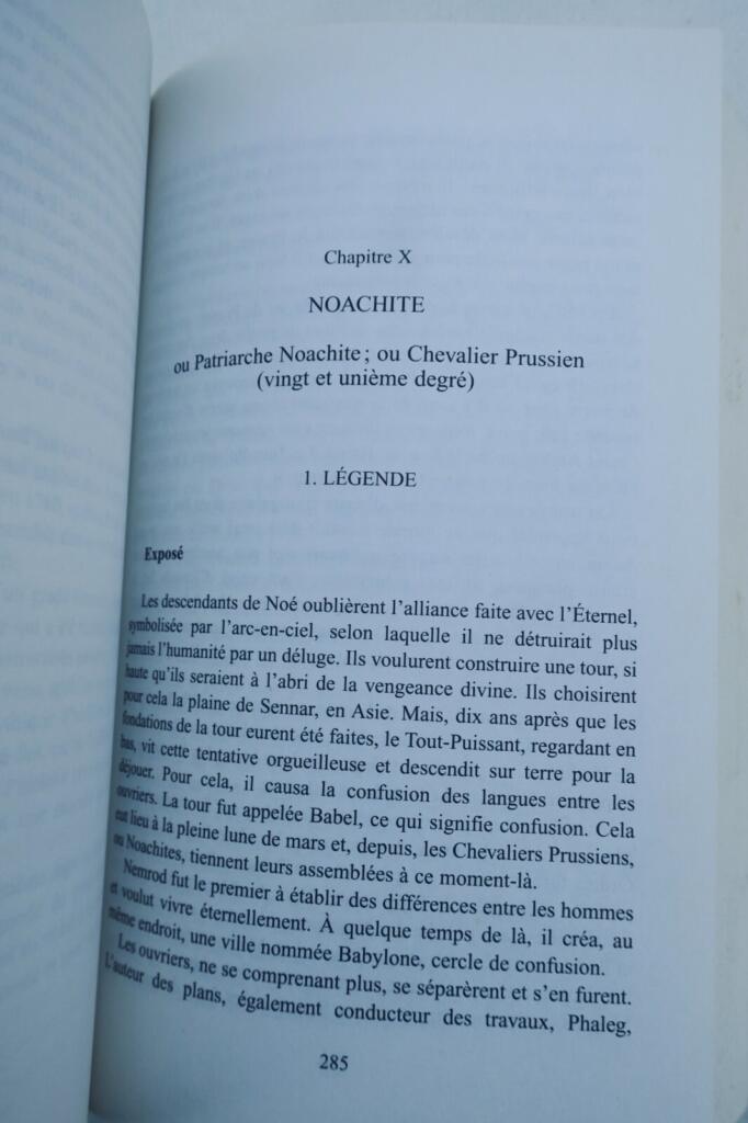 Freemasonry: From the Knight of the Orient to Kadosch