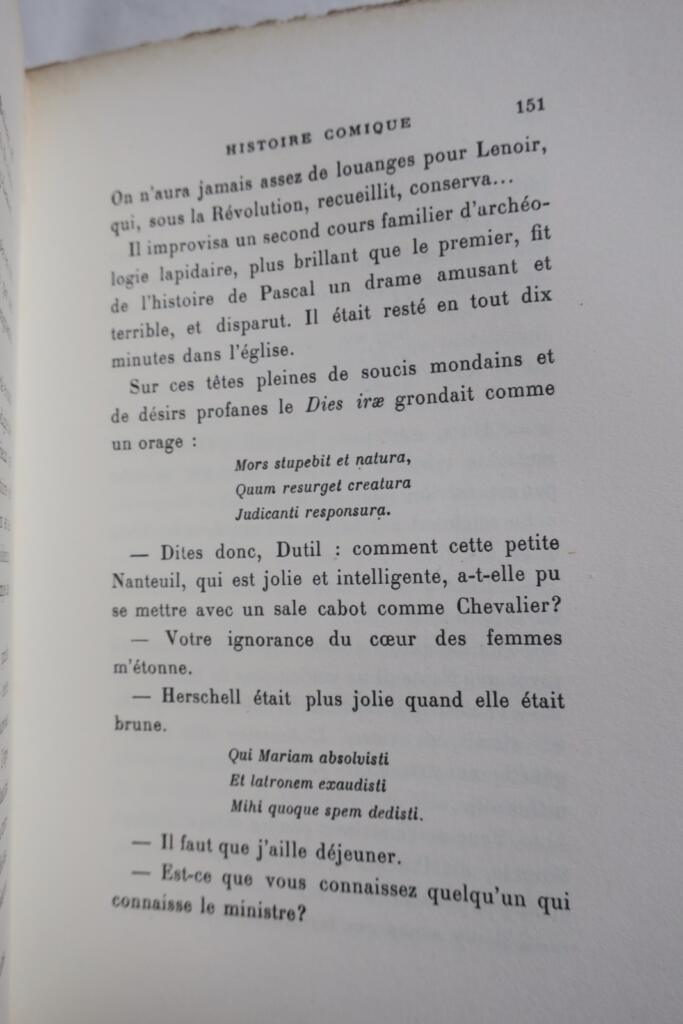 FRANCE Anatole ex. sur vélin du Marais Balthasar. L’anneau d’Améthyste. Hist..