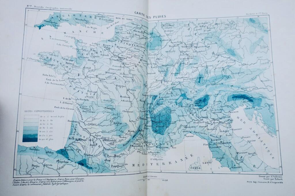 France RECLUS La France. Géographie universelle 1879