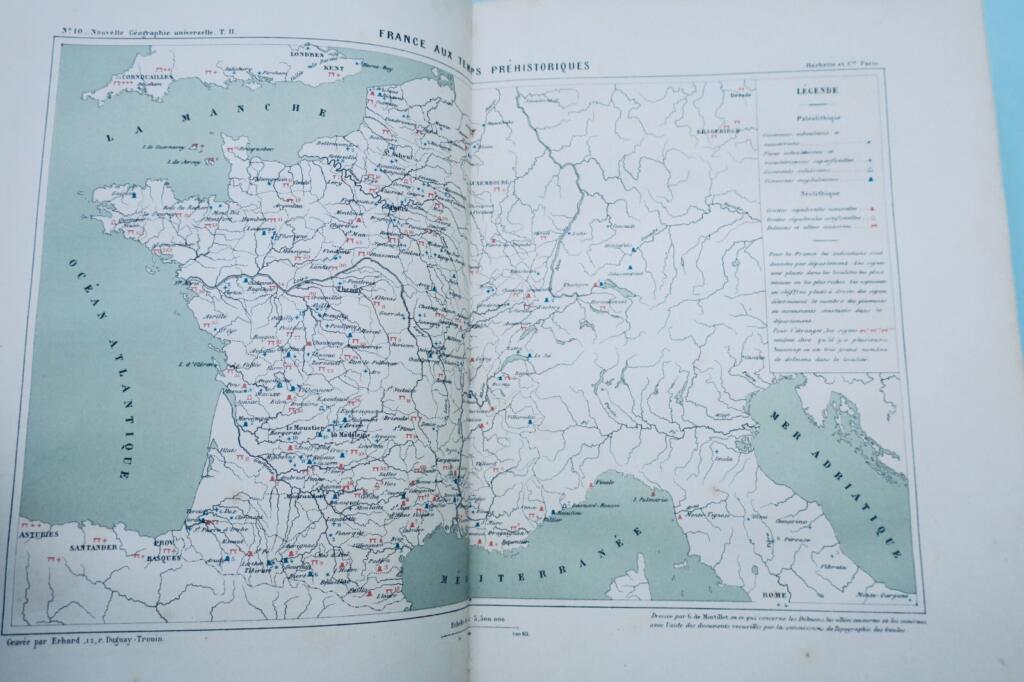 France RECLUS La France. Géographie universelle 1879