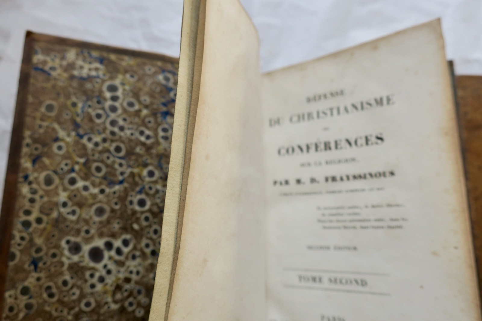 FRAYSSINOUS Défense du Christianisme, ou Conférences sur la religion 1825 – Image 4