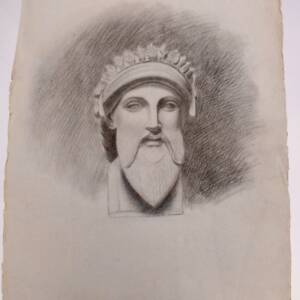 Fusain original 49 x 63 cm.