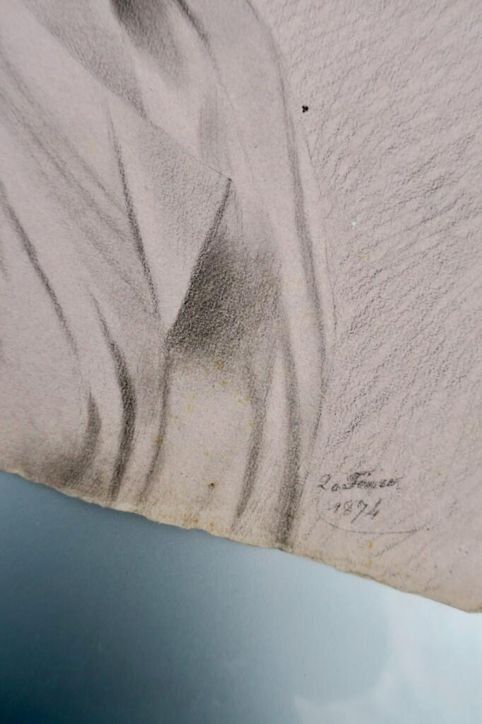 Charcoal Kunstwerk von Ursprung