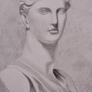 Fusain original 49 x 63 cm.