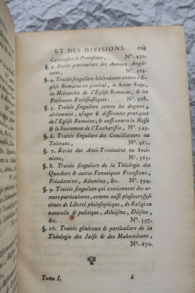 Supplement to Instructive Bibliography - Gaignat Library Catalog