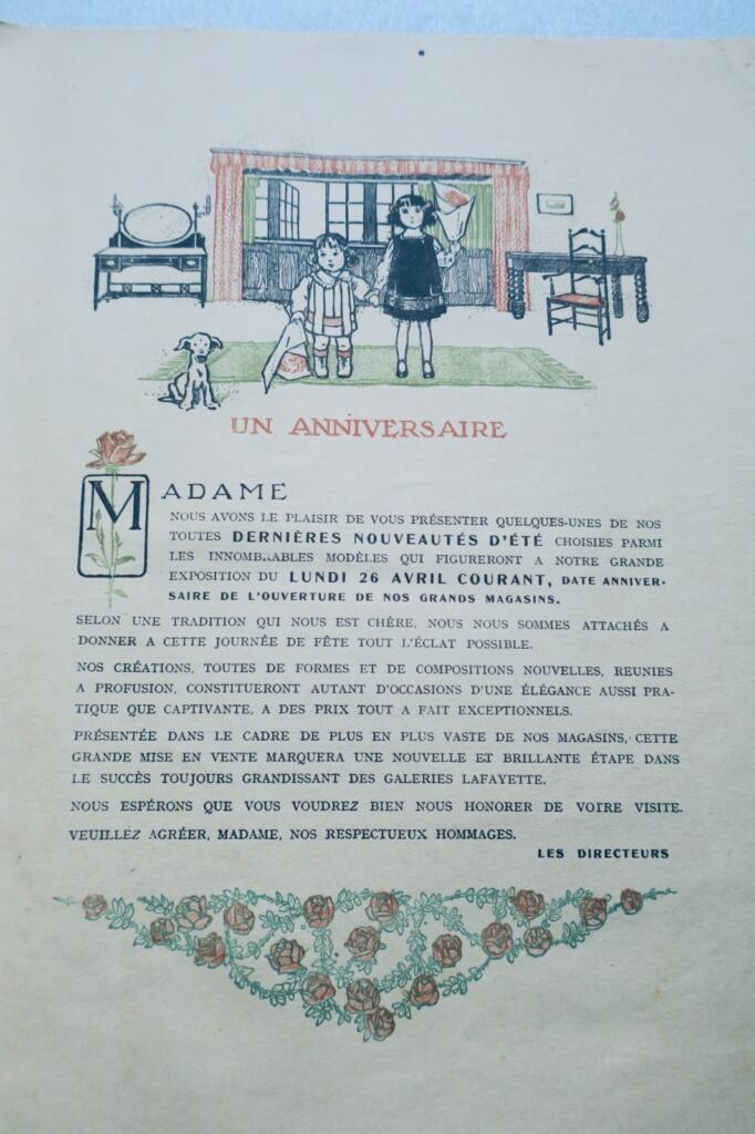 Die Galeries Lafayette in der Belle Époque