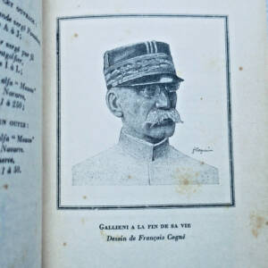 GALLIENI CARNETS DE GALLIENI 1932 SP
